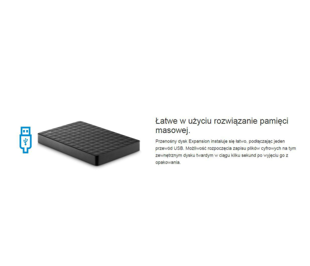 Seagate Expansion Portable 1TB USB 3.2 Gen. 1 Czarny - 236491 - zdjęcie 6